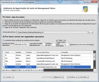 Importacion archiv formateado