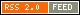 RSS 2.0 for syndication
