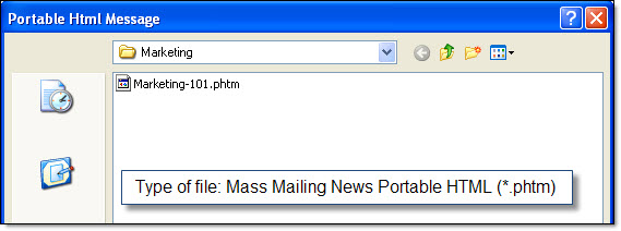 Save portable-html-message