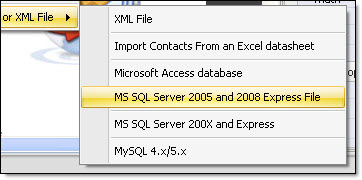 import-MS-SQL-server-2005-2008-express-file