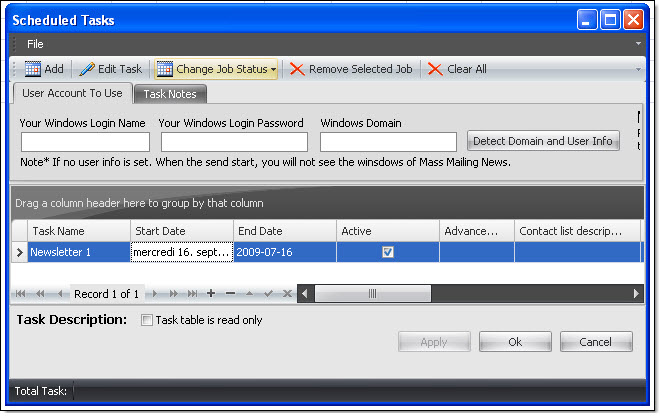 Scheduled-tasks Scheduled-tasks