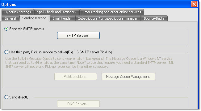 send-method send-method