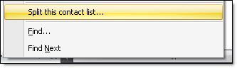 split-contact-list